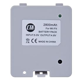 Lithium-ion Rechargeable Battery Pack (2800mAh) for Wii Balance Board