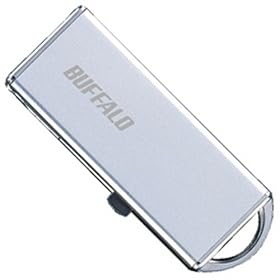 BUFFALO �X���C�h�A�b�v&TurboUSB�@�\���� USB������ for Mac 512MB �V���o�[ RUF2-J512S-SV/M