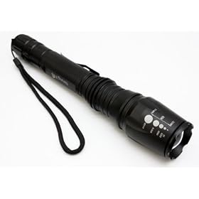 [CREE] �ČR�����[�J�[ ���ꕔ����SP�̂��߂ɊJ�������ŐV�̒����P�x�X�[�p�[LED�o���u T6���� LED �n���f�B�@�t���b�V�� ���C�g T6 5�����[�h �Y�[���@�\ �[�d�t