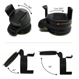 MEDIAS LTE N-04D �Ή� �R���p�N�g�}���`�A���O�� �J�[�}�E���g�z���_�[ �yUniversal Mobail Phone Windshield Mount Holder�z�ԓ��i�r �X�^���h
