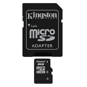 Kingston microSDHC�J�[�h (Class4)