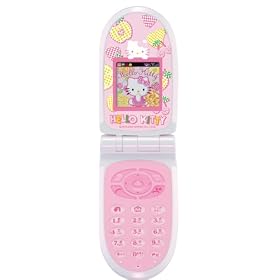 WILLCOM �L�b�Y�P�[�^�Cpapipo! for Girls Hello Kitty�o�[�W���� KK-B04-0