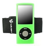  iPod Nano Silicone Case Package for Apple 3rd Generation. Silicon Skin Cover Incl. Screen Protector and Armband. Compatible With Nike+iPod 3G 4G 8G 4 GB 8 GB