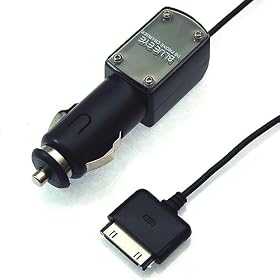 Rix SoftBank iPhone 3G�p �ԍڗpDC�[�d�� �u���[LED���� �u���b�N RX-IPDPHOBK