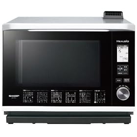 SHARP HEALSIO �E�H�[�^�[�I�[�u�������W 30L 2�i���� 232���j���[ ���C�_�N�g�t�� �ȃG�l��B�� �z���C�g�n AX-GX1-W