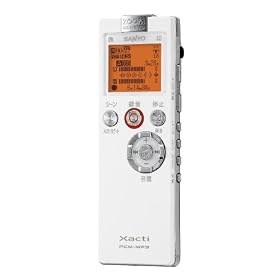 SANYO IC���R�[�_�[ ICR-PS502RM(W)