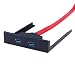�T�C�Y 3.5�C���`�x�C�pUSB3.0�t�����g�|�[�g USB3.0�R�l�N�^�p�l�� �w�b�_�s���ڑ� 2�|�[�g USB30FP2