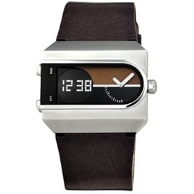 FOSSIL (�t�H�b�V��) �r���v FUEL �u���b�N/�E�b�h JR9121 �����Y [���K�A���i]