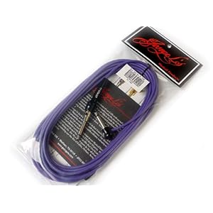 【クリックで詳細表示】GEORGE LS 20FT 6mギターケーブル LSプラグ Pueple/パープル