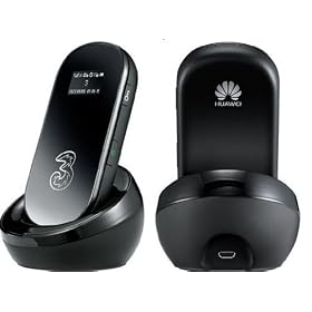 Huawei �V���f�� E586 ���o�C���@WIFI ���[�^�[�@Mobile WiFi E586(SIM �t���[��)+�[�d�pDOCK