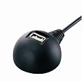 BUFFALO USB�����P�[�u�� 2.0�Ή� �X�^���h�t 2.0m �u���b�N BSUC20EDBK