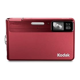 Kodak EasyShare M590 Digital Camera (Red)�f�W�^���J���� �y�A���i�z