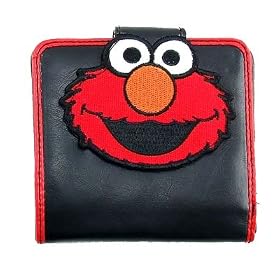 �Z�T�~�X�g���[�g�G���� ���z Sesame Street Elmo Wallet
