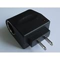 AC-DC �ϊ��A�_�v�^�[(�R���Z���g AC100V����DC12V�o�̓V�K�[�\�P�b�g�ϊ�)500mAh