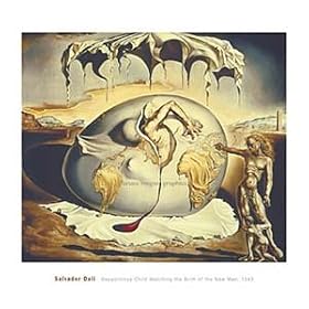 �|�X�^�[ �T���o�h�[�� �_�� Geopoliticus Child Watching the Birth of the New Man 1943