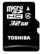 TOSHIBA microSDHC�������J�[�h Class4 32GB SD-MF032G