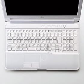 ELECOM �L�[�{�[�h�h�o�J�o�[ �x�m�� LIFEBOOK AH�V���[�Y �N���A�[ PKB-FMVAH2