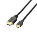 ELECOM HIGH SPEED HDMI-Mini�P�[�u�� 1.5m DH-HD13AM15BK