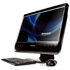 Lenovo C205�V���[�Y 18.5�^ ���C�h�t�� �I�[���C������PC �u���b�N 7729-4AJ