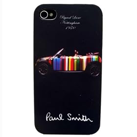 Paul�@Smith�@iPhone4�p�n�[�h�P�[�X(mini Black)