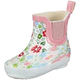 Playshoes Blumen nieder 180356 Mädchen Gummistiefel