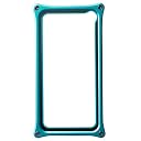 ABEE iPhone4/4S対応 アルミジャケット バンパータイプ アクアブルー MA-4J03-AQ