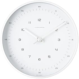 【クリックで詳細表示】MAXBILL (マックス・ビル) 掛け時計 Wanduhr Max Bill Zahlen， 1957 220xD45mm K＆MC2704