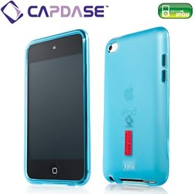 CAPDASE iPod touch ��4���� ��p �\�t�g�W���P�b�g2 XPOSE �N���A�[�u���[ SJIPT4-P203