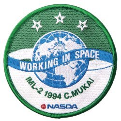  向井宇宙飛行士　シャトル搭乗記念ワッペン　ＳＴＳ-６５