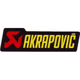 AKRAPOVIC(�A�N���|�r�b�`) �ϔM�T�C�����T�[�X�e�b�J�[ 150�~44mm P-HST2AL