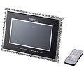 ELECOM �f�W�^���t�H�g�t���[���gLA MAISON DE MEMOIRE(���E���]���E�f���E�������[��)" �g�G�^�j�e�B���u" 7�C���`���C�h �𑜓x800�~480 �u���b�N DPF-D7WW10BK