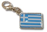  NATIONALFLAG 国旗柄ファスナーホルダー ギリシャ共和国 07125-3