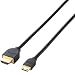 ELECOM 3�d�V�[���h �C�[�T�l�b�g�Ή��n�C�X�s�[�hHDMI-Mini�P�[�u��(A-C) 1.5m DH-HD14EM15BK