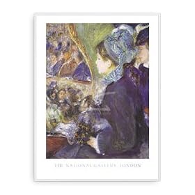 �|�X�^�[ �s�G�[�� �I�[�M���X�g ���m���[�� At the Theatre (La Premiere Sortie) �z���� �A���~�n�C�O���[�h�t���[���i�S�[���h�j