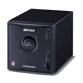 BUFFALO 71.9MB/s 4�x�C���� �����l�b�g���[�N�Ή�HDD NAS 1.0TB LS-QV1.0TL/1D