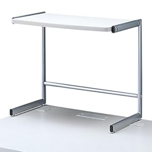 【クリックで詳細表示】SANWA SUPPLY MR-61 液晶モニタ台(ライトグレー)