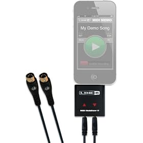Line6 ���C��6 iOS�f�B�o�C�X�p �I���W�i��MIDI�C���^�[�t�F�[�X MIDI Mobilizer II