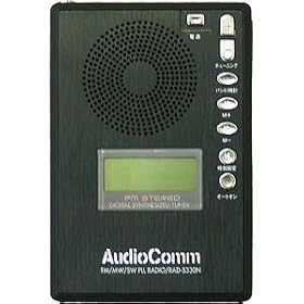 AudioComm PLL�|�P�b�g���W�I�i�Z�g������M�j RAD-S330N(07-2583)