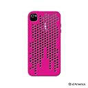 id America iPhone4S,iPhone4用 TPUケース SKYLINE ピンク idc401PNK