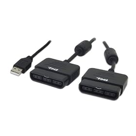 PLANEX USB�Q�[���p�b�h�R���o�[�^�iPS/PS2�Ή��E2�|�[�g) PSX-CV02