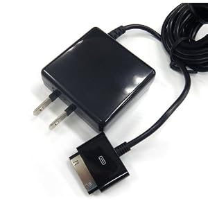 【クリックで詳細表示】OSMA iPhone用AC充電器 1.8mコードタイプ AC-IP01