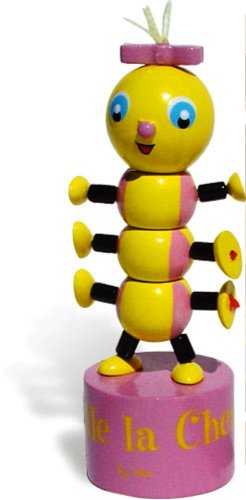  Vilac - Jouets en bois - Wakouwa Camille la chenille