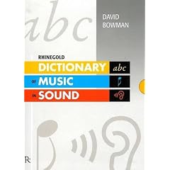 Rhinegold Dictionary of Music in Sound (Rhinegold Education)