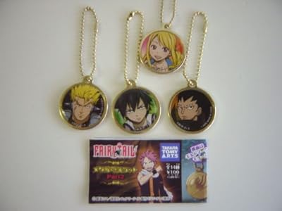  フェアリーテイル FAIRYTAIL メタルマスコット 2 4種 SR全4種 1 グレイ 2 ルーシィ 3 ガジル 4 ラクサス 重
