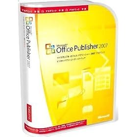 Microsoft Offcie Publisher 2007 �A�J�f�~�b�N