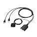 ELECOM �p�\�R���ؑ֊� �L�[�{�[�h�E�}�E�X�p �茳�X�C�b�`�t �u���b�N KM-A22BBK
