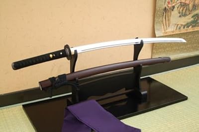  [名刀シリーズ-武将 高級模造刀]宮本武蔵拵え上総介藤原兼重写し