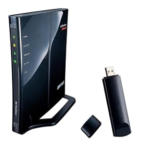 BUFFALO Draft2.0 11n/g/b ̵���롼�� USB2.0̵���ҵ����å� WHR-G300N/U