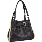 Calvin Klein Jeans Shearling CSV001 ABM00, Damen Shopper 32x28x14 cm (B x H x T)