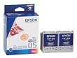 EPSON IC5CL05W(5�F�J���[��̌^�C���N�J�[�g���b�W�~2)
